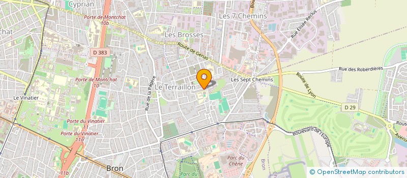 localisation de l'entreprise MONSIEUR BESNIK ARIFI  BRON