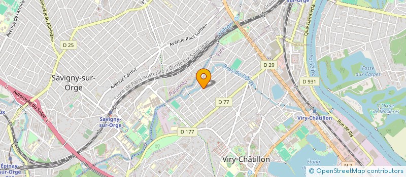 localisation de l'entreprise MONSIEUR BESSAM ABICHOU à VIRY-CHATILLON