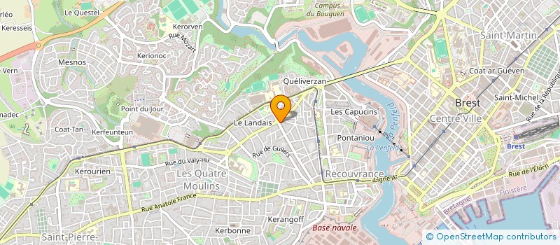 localisation de l'entreprise MONSIEUR BESSEM BEN DEBBA à BREST