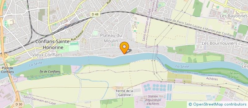 localisation de l'entreprise MONSIEUR BESSEM BEN SALEM  CONFLANS-SAINTE-HONORINE