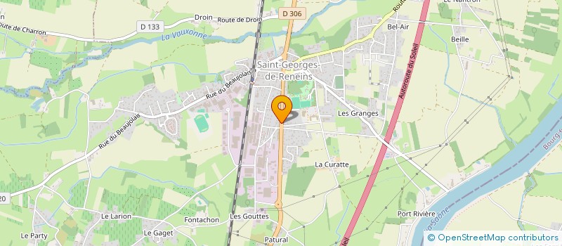 localisation de l'entreprise MONSIEUR BESSEM SAYAH  SAINT-GEORGES-DE-RENEINS