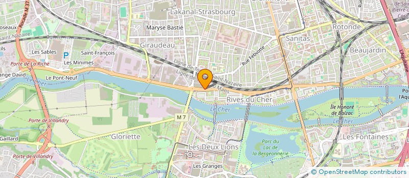 localisation de l'entreprise MONSIEUR BEST OWENVBIUGIE  TOURS