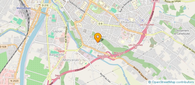 localisation de l'entreprise MONSIEUR BESTAR VATA  MONTAUBAN