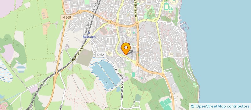 localisation de l'entreprise MONSIEUR BEUGRE OUATA  ISTRES