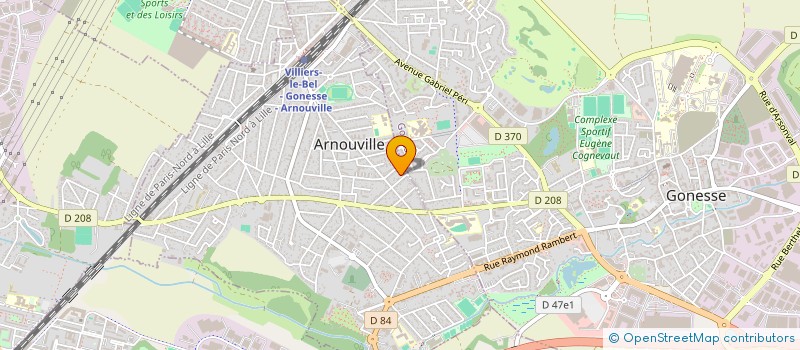 localisation de l'entreprise MONSIEUR BEVAR DEMIR  ARNOUVILLE