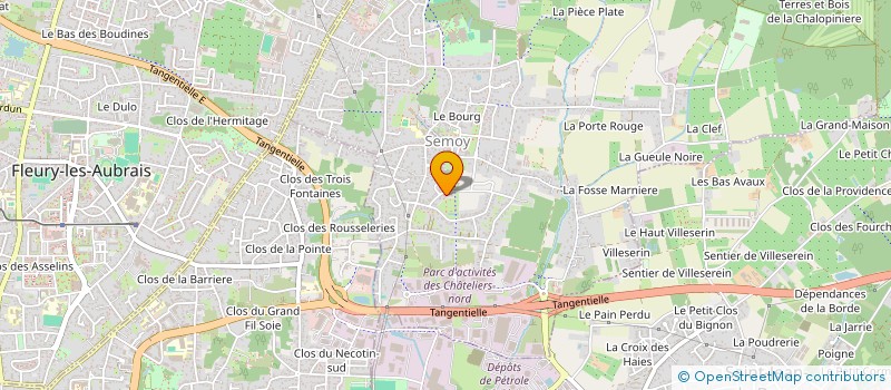 localisation de l'entreprise MONSIEUR BEVERLY HALLARD à SEMOY