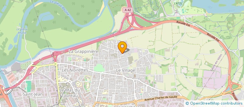 localisation de l'entreprise MONSIEUR BEY HAMADI  VAULX-EN-VELIN