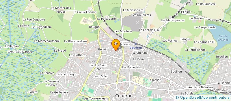 localisation de l'entreprise MONSIEUR BEYDULLAYEV SAMIL ZAHIR OGLU à COUERON
