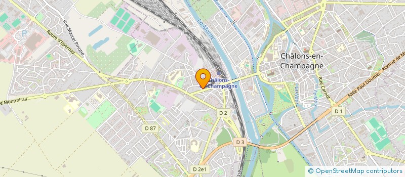 localisation de l'entreprise MONSIEUR BEYTULLAH GULER  CHALONS-EN-CHAMPAGNE