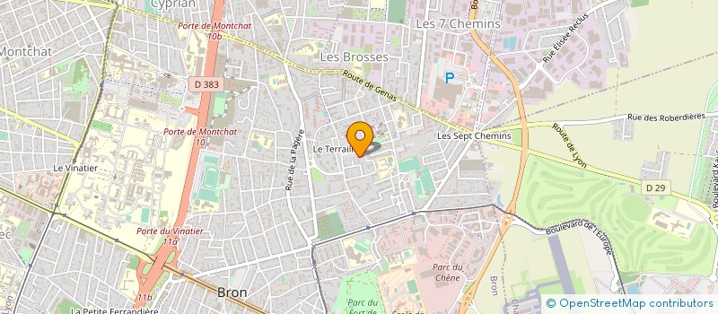 localisation de l'entreprise MONSIEUR BEYTULLAH GUZEL  BRON