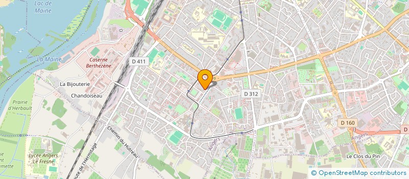 localisation de l'entreprise MONSIEUR BEZEID DEDDY à ANGERS