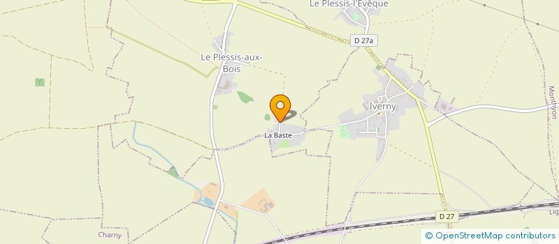 localisation de l'entreprise MONSIEUR BHAVIN VYAS  LE PLESSIS-AUX-BOIS