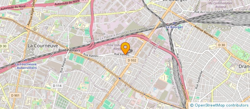 localisation de l'entreprise MONSIEUR BHIKKU VEN DEBAPRIYA à LA COURNEUVE