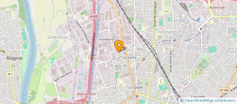 localisation de l'entreprise MONSIEUR BI GLAI ZAN à TOULOUSE