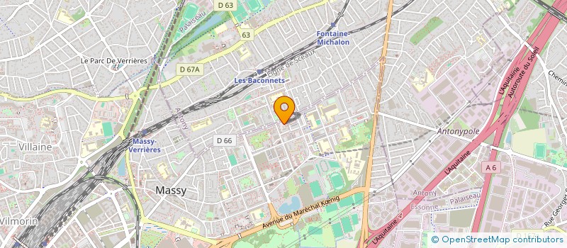 localisation de l'entreprise MONSIEUR BI GOH  MASSY