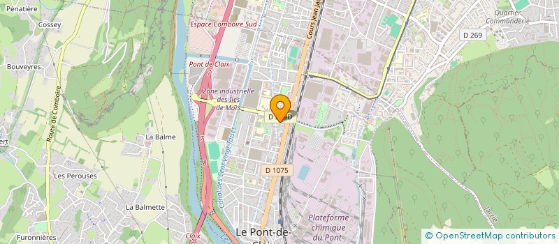 localisation de l'entreprise MONSIEUR BI GOURE TRA  LE PONT-DE-CLAIX