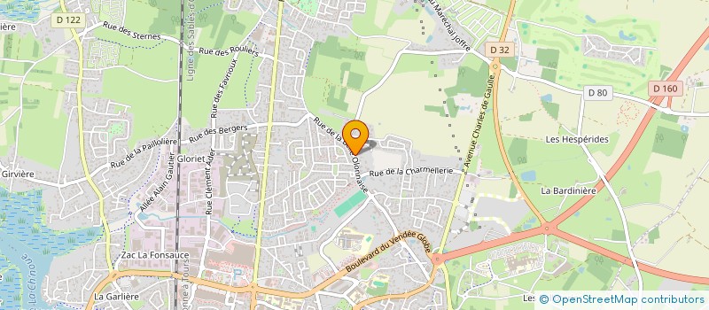 localisation de l'entreprise MONSIEUR BI ZAH à LES SABLES D'OLONNE