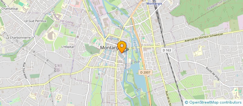 localisation de l'entreprise MONSIEUR BIA DADIE à MONTARGIS