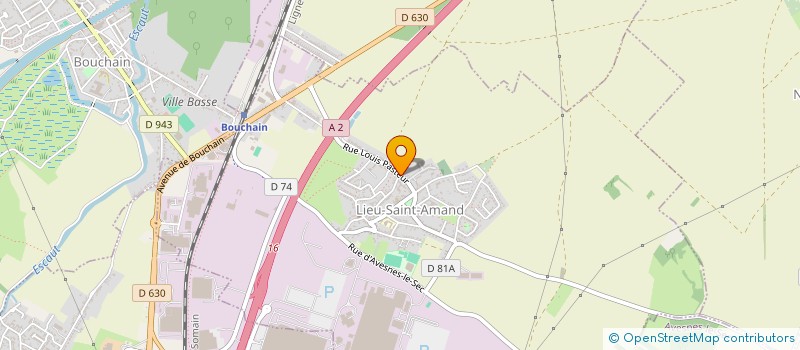 localisation de l'entreprise MONSIEUR BIAGIO AIESI  LIEU-SAINT-AMAND