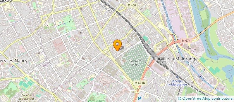 localisation de l'entreprise MONSIEUR BIAGIO D'AIELLO  VANDUVRE-LES-NANCY