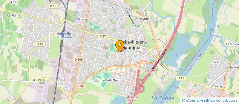 localisation de l'entreprise MONSIEUR BIAGIO VARONE à BELLEVILLE-EN-BEAUJOLAIS