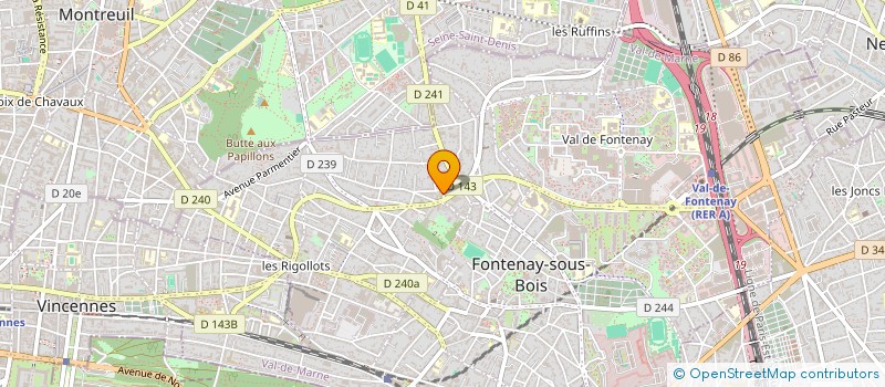localisation de l'entreprise MONSIEUR BIALET KOFFI à FONTENAY-SOUS-BOIS