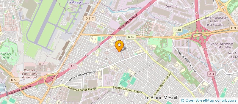 localisation de l'entreprise MONSIEUR BIANCO-NICOLAS MAKOMBO-LUKUSA à LE BLANC-MESNIL