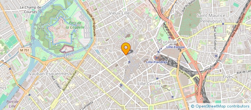 localisation de l'entreprise MONSIEUR BIAU ANTHIME à LILLE