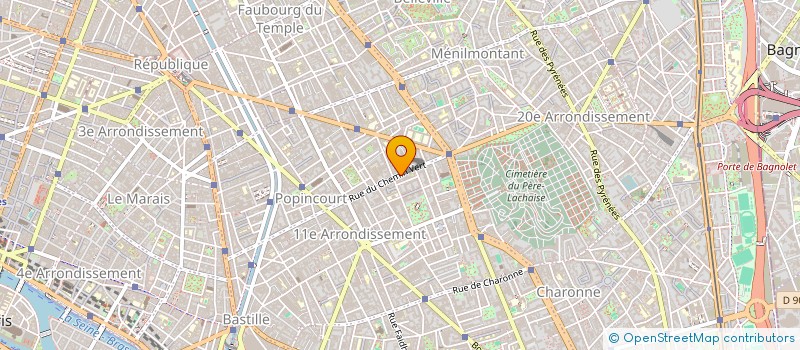 localisation de l'entreprise MONSIEUR BIBI JAFAJUL  PARIS