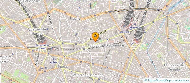 localisation de l'entreprise MONSIEUR BIBI REHENA  PARIS