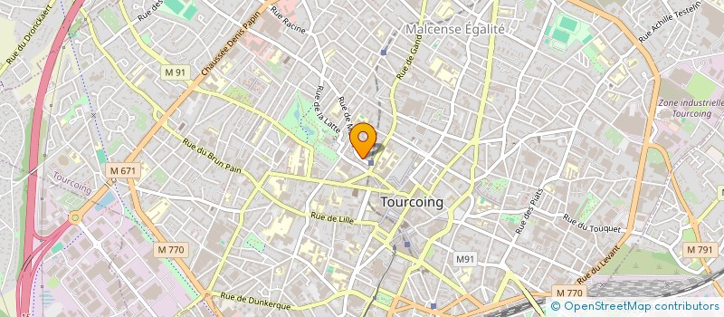 localisation de l'entreprise MONSIEUR BIBI TSAMMAVONGSA  TOURCOING