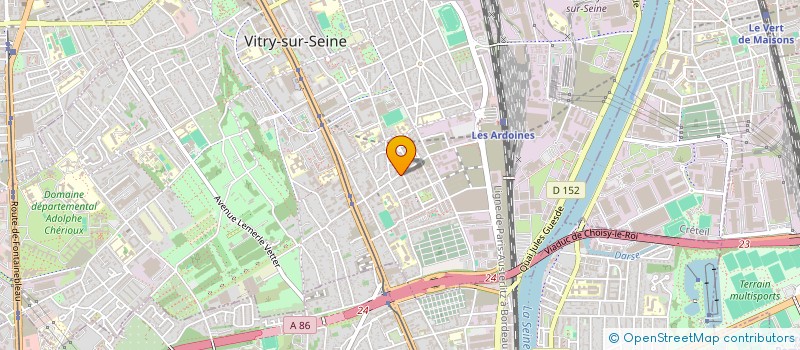 localisation de l'entreprise MONSIEUR BICKY RAJ KAYASTHA à VITRY-SUR-SEINE