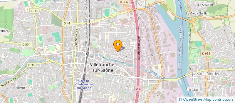 localisation de l'entreprise MONSIEUR BIDEMI EMMANUEL OKECHUKWU  VILLEFRANCHE-SUR-SAONE