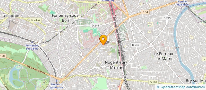 localisation de l'entreprise MONSIEUR BIDIZEZE ZADI à NOGENT-SUR-MARNE