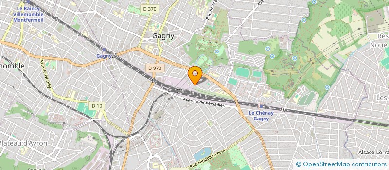 localisation de l'entreprise MONSIEUR BIENEL VOLCY  GAGNY