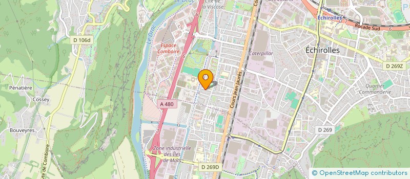 localisation de l'entreprise MONSIEUR BIENVENU MUKUNGU KULEMFUKA  ECHIROLLES