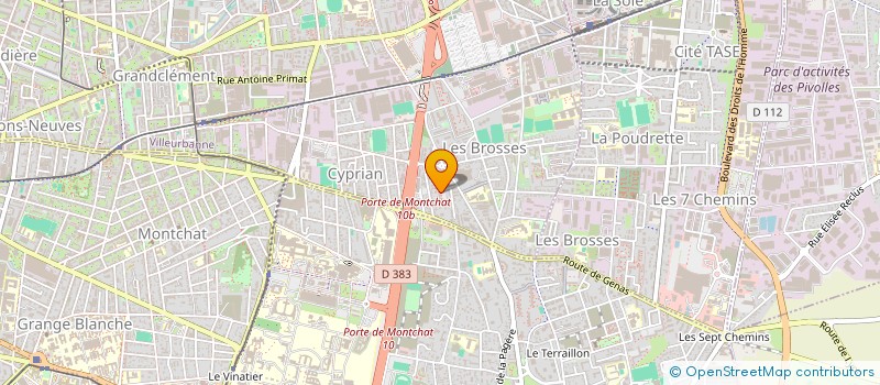 localisation de l'entreprise MONSIEUR BIENVENU TEKA  VILLEURBANNE