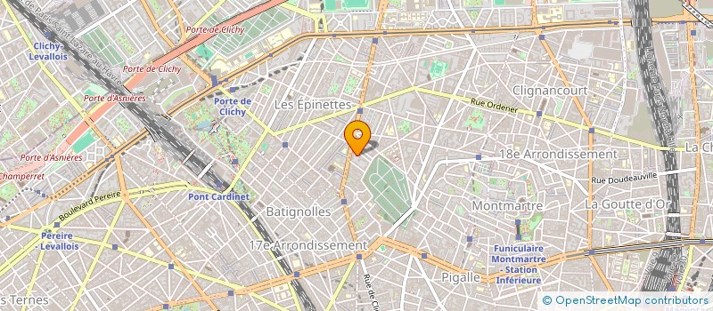 localisation de l'entreprise MONSIEUR BIENVENU YEM BINAM à PARIS
