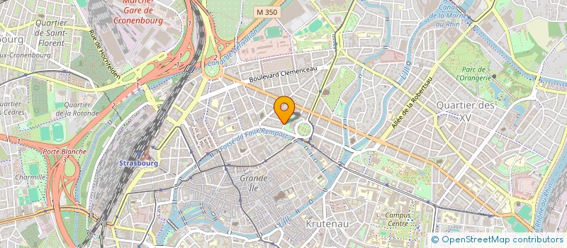 localisation de l'entreprise MONSIEUR BIENVENUE DODOU  STRASBOURG