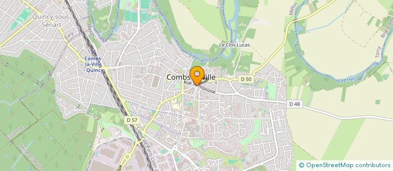 localisation de l'entreprise MONSIEUR BIENVENUE NGUNZA ZADI  COMBS-LA-VILLE