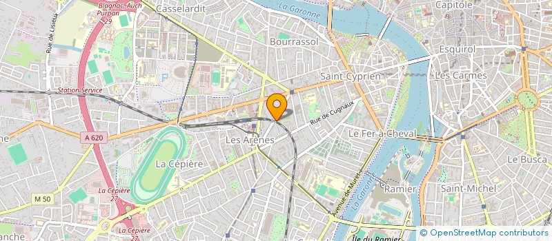 localisation de l'entreprise MONSIEUR BIENVENUE OUEDRAOGO à TOULOUSE