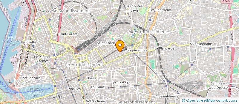localisation de l'entreprise MONSIEUR BIEUZY MAUFFRET à MARSEILLE