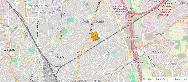 localisation de l'entreprise MONSIEUR BIJOU ROBERT  TOULOUSE