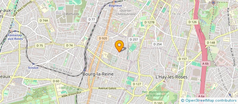 localisation de l'entreprise MONSIEUR BILAD SOILIHI à BOURG-LA-REINE