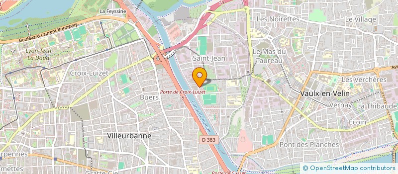 localisation de l'entreprise MONSIEUR BILAILE MOUAZE  VILLEURBANNE