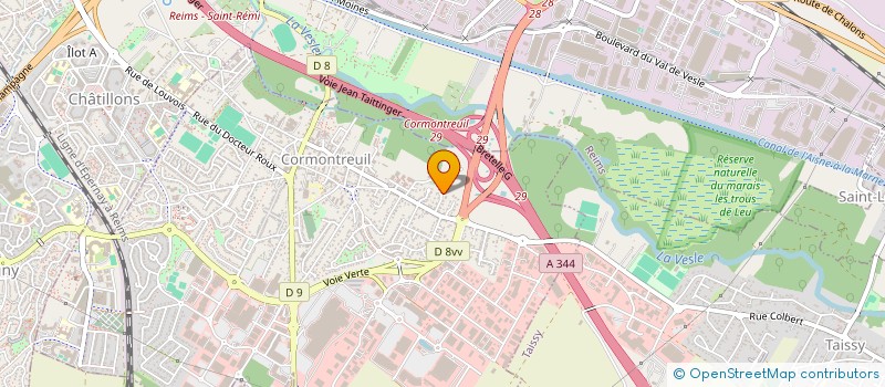 localisation de l'entreprise MONSIEUR BILAL AABOUBI  CORMONTREUIL