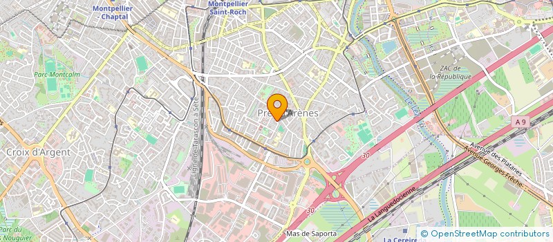 localisation de l'entreprise MONSIEUR BILAL AAMARA à MONTPELLIER