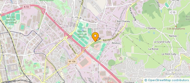 localisation de l'entreprise MONSIEUR BILAL ABBASSI  SAINT-ETIENNE