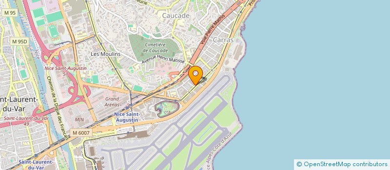 localisation de l'entreprise MONSIEUR BILAL ABDELKADER BERKANE-KRACHAI à NICE