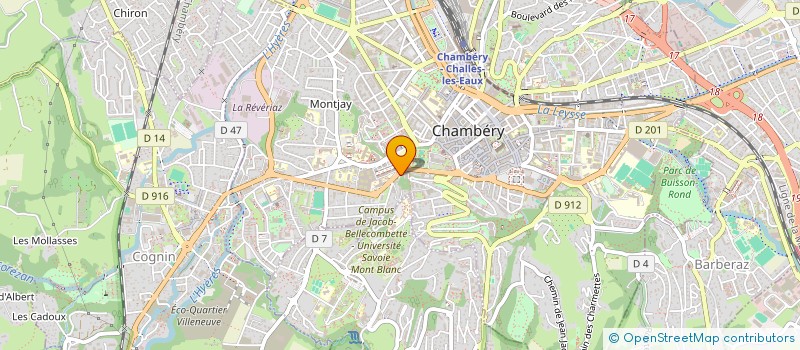 localisation de l'entreprise MONSIEUR BILAL ABDULRAHIMZAI  CHAMBERY